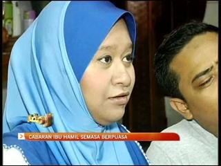 Cabaran ibu hamil semasa berpuasa