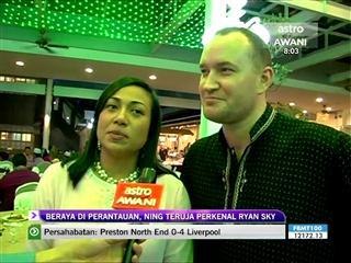 Beraya di perantauan, teruja perkenal Ryan Sky