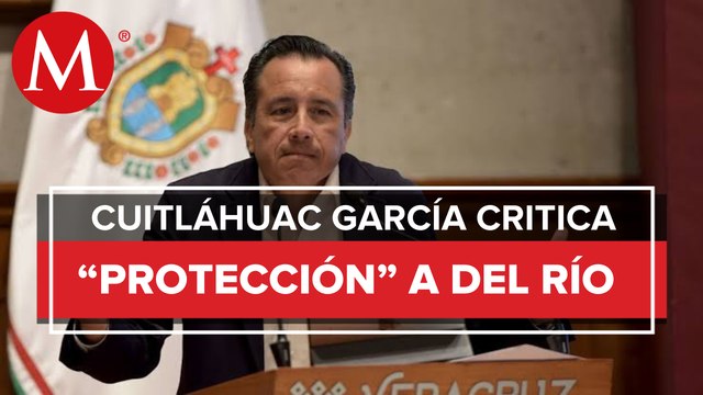 Gobernador de Veracruz critica amparo a Juan Manuel del Río Virgen; ve mano negra