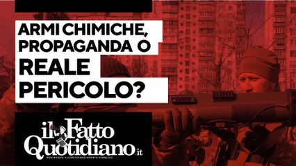 Armi chimiche, reale pericolo o propaganda? La diretta con Peter Gomez