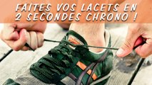 Comment lacer ses chaussures en un rien de temps