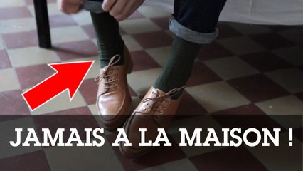 Voici pourquoi il ne faut pas garder ses chaussures à la maison