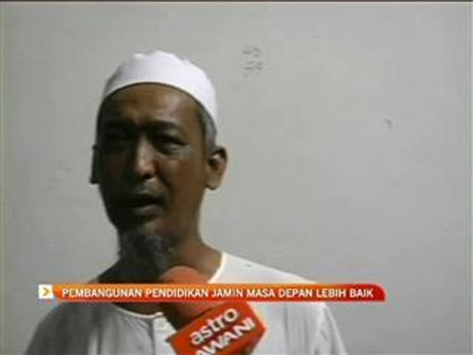 Penduduk mahu pembangunan pendidikan
