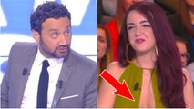 TPMP : Cyril Hanouna bloque sur le décolleté très plongeant de Shera Kerienski, sa nouvelle chroniqueuse