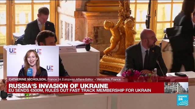 EU eyes doubling Ukraine military aid as war spurs defence push