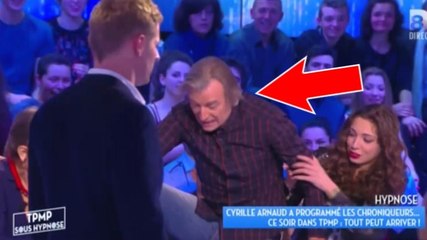 TPMP : sous hypnose, Gilles Verdez devient totalement incontrôlable