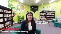 Shadow Communities Secretary Lisa Nandy visits Back on the Map in Hendon