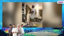 ZAYAN : Lenguh ketika Solat Tarawih.