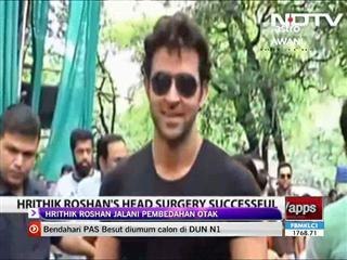 Hrithik Roshan jalani pembedahan otak