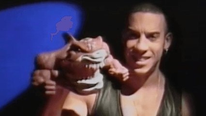 Vin Diesel dans une pub pour enfant des années 90