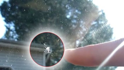 Comment faire disparaître un impact sur son pare-brise