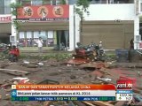 China dilanda banjir dan tanah runtuh