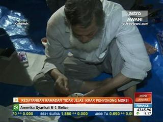 Ramadhan tidak jejas semangat penyokong Morsi