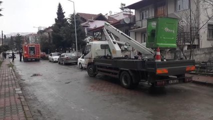 Taşova'da depo yangını hasara yol açtı