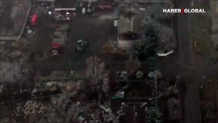 Rus tankı Mariupol'da böyle vuruldu