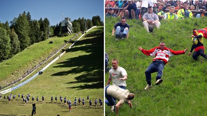 Cooper's Hill Cheese Rolling : Faites la course... contre un fromage !