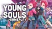 Acción beat 'em up con esencia RPG: Gameplay de Young Souls