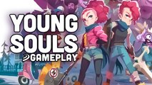 Acción beat 'em up con esencia RPG: Gameplay de Young Souls