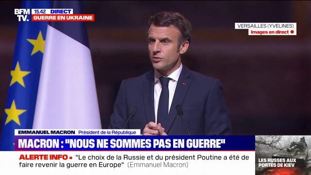 Emmanuel Macron affirme que Union européenne n'exclue pas de nouvelles sanctions contre la Russie