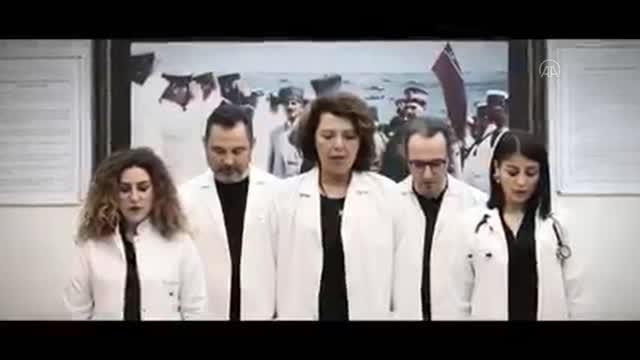 Samsun Tabip Odası sağlık çalışanlarına şiddete dikkati çekmek için klip hazırladı