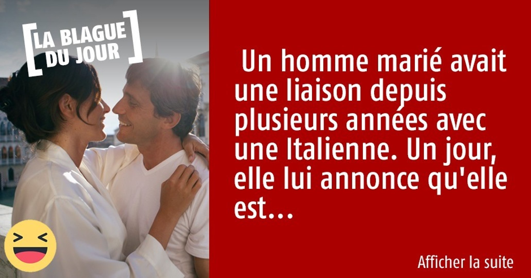 Un Homme Marie Avait Une Liaison Depuis Plusieurs Annees Avec Une Italienne Video Dailymotion
