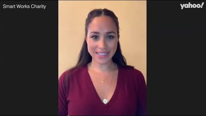 Duchess of Sussex coaches young interviewee via video call in her role as SmartWorks patron