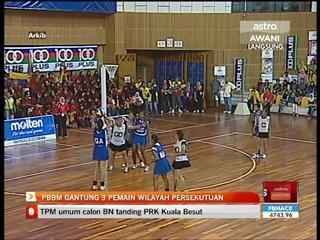 PBBM gantung 3 pemain Wilayah Persekutuan