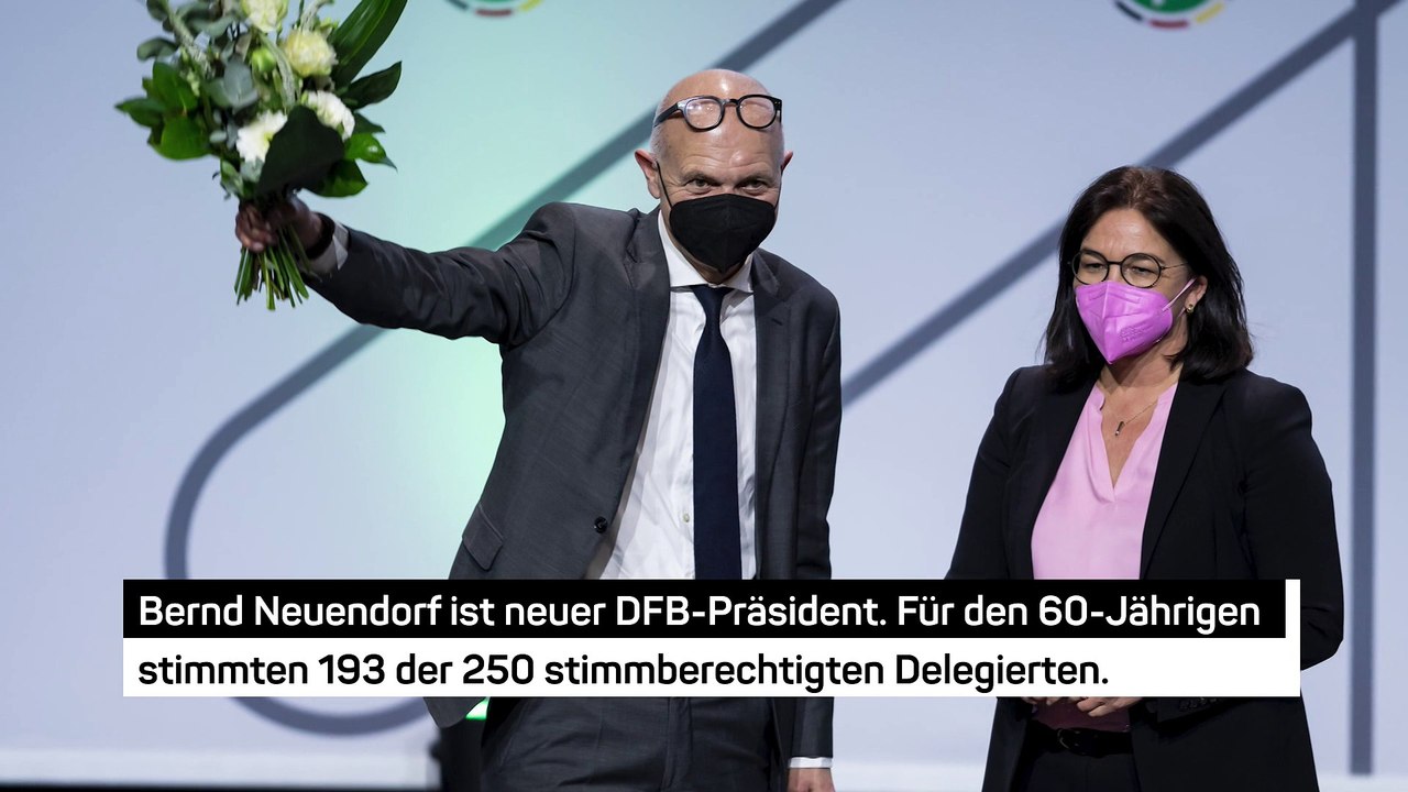 Bernd Neuendorf ist neuer DFB-Präsident