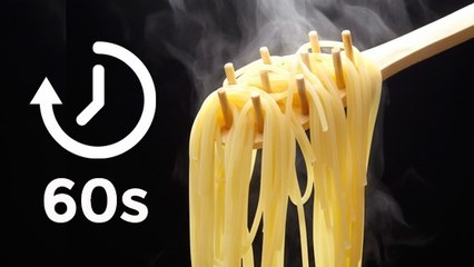 Une technique incroyable pour cuire vos pâtes en une minute