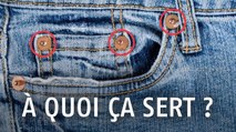 À quoi servent les petits boutons qui se trouvent sur les poches de vos jeans ?