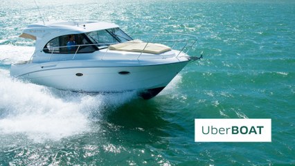 Uber lance UberBoat : une offre haut de gamme de transport sur l'eau