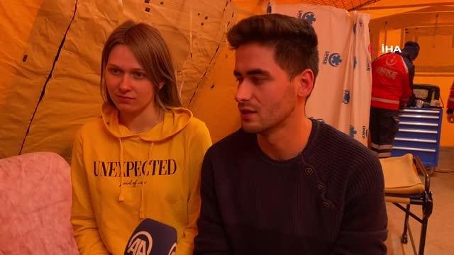 Ukrayna'da Yaşayan Türk: "Türk Bayrağını Görünce Direkt Geldim"