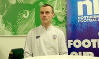 Coleraine manager Oran Kearney