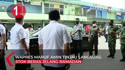 [Top3News] Wapres Cek Stok Beras | Anies Resmikan JPO Pinisi | Buruh Tolak Pemilu Ditunda