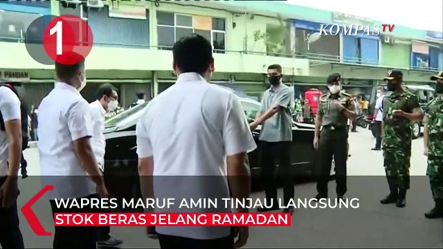 [Top3News] Wapres Cek Stok Beras | Anies Resmikan JPO Pinisi | Buruh Tolak Pemilu Ditunda