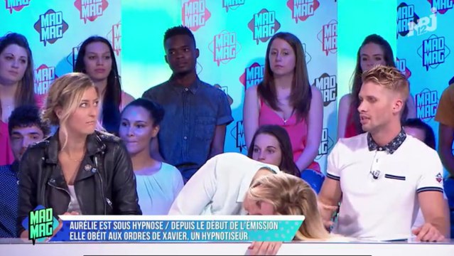 Le Mad Mag : Aurélie Van Daelen s'endort en direct sur le plateau