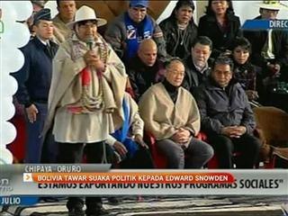 Bolivia tawar suaka politik kepada Snowden