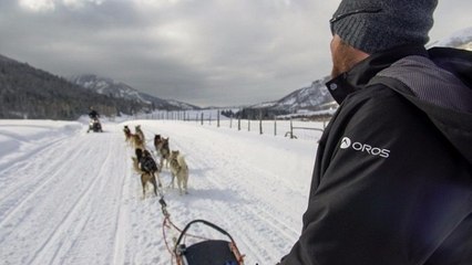 La veste OROS est hyper fine et vous protège des froids extrêmes !