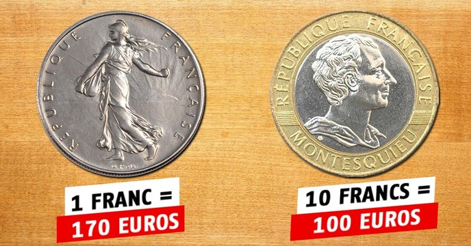 Vos anciens francs sont démonétisés et valent dorénavant une petite fortune auprès des collectionneurs !