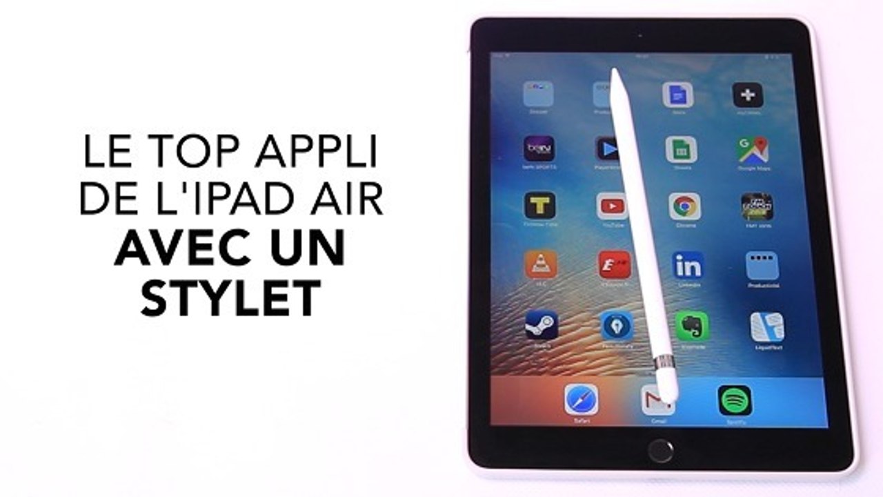 iPad : les meilleures applications à utiliser avec un stylet Apple Pencil