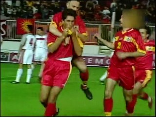 Macedonia 1-2 Turkey 28.03.2001 - 2002 World Cup Qualifying Round 4th Group Matchday 5
