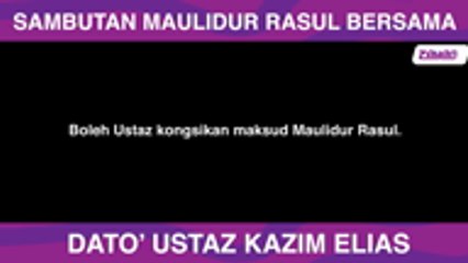ZAYAN : Sambutan Maulidur Rasul Bersama DUKE