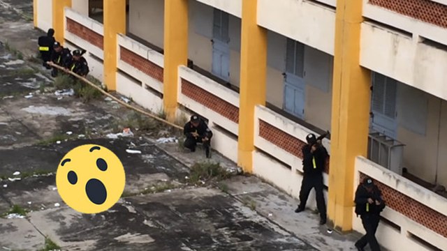 La méthode d'intervention totalement loufoque mais très efficace de la police vietnamienne