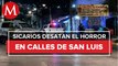Se registra balacera y persecución en San Luis Potosí