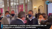 Feijóo confirma a Mazón como candidato del PP a presidir la Generalitat Valenciana