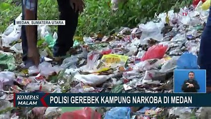 Penggerebekan Wilayah Pengedaran Narkoba, Kini Giliran Kampung Narkoba Medan yang Digerebek!
