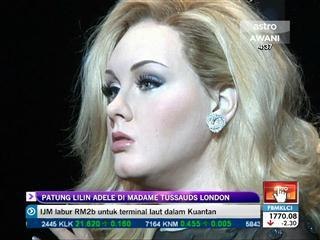 Patung lilin Adele di Madame Tussauds London