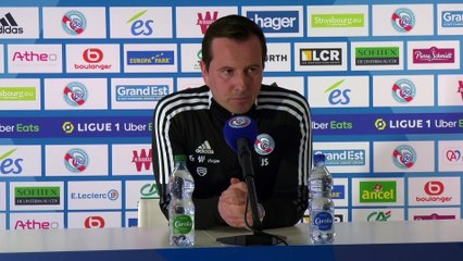 Julien Stéphan : "Vous avez ce sentiment car nous sortions d'un match exceptionnel contre Nice"