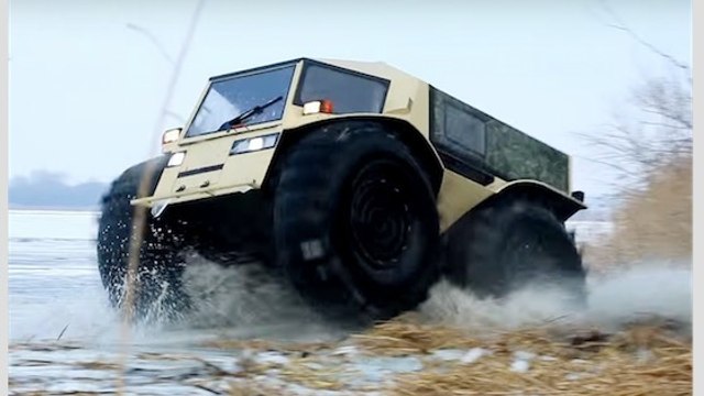 Sherp ATV : le véhicule russe capable de vous emmener n'importe où sur Terre