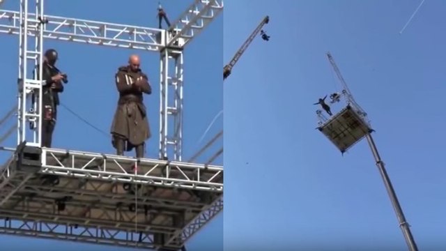 Assassin's Creed : un cascadeur du film réalise le 'saut de la foi' à une hauteur de 38 mètres